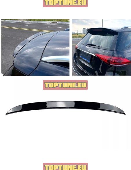 Mercedes Benz GLE W167 Gloss Black Trunk Spoiler