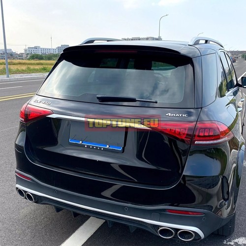 Mercedes Benz GLE W167 Gloss Black Trunk Spoiler