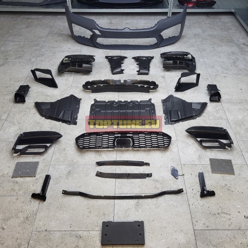 BMW G30 LCI M5 Front bumper kit with parts