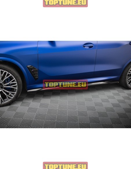 Maxton Design Side skirt extensions V1 for BMW X5 G05 LCI M Sport models