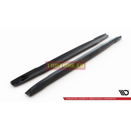 Maxton Design Side skirt extensions V1 for BMW X5 G05 LCI M Sport models