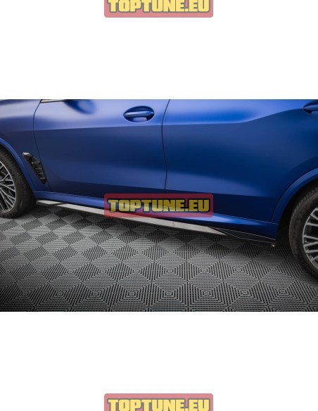 Maxton Design Side skirt extensions V1 for BMW X5 G05 LCI M Sport models