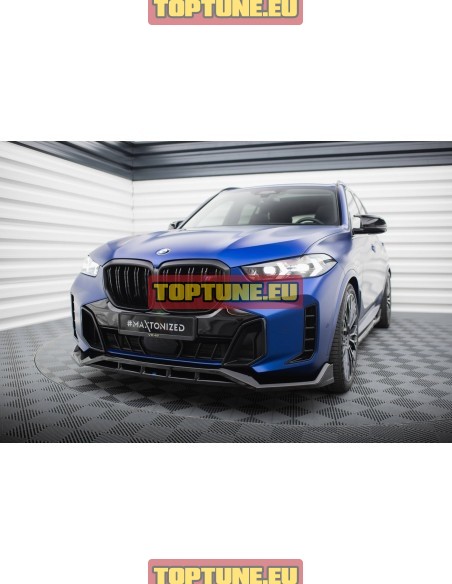 Maxton Design V2 Priekinio buferio apdaila skirta BMW X5 G05 LCI M Sport modeliams