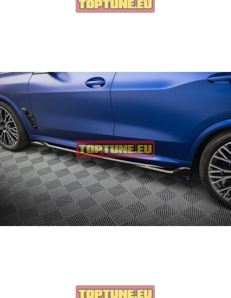 Maxton Design Side skirt extensions V2 for BMW X5 G05 LCI M Sport models