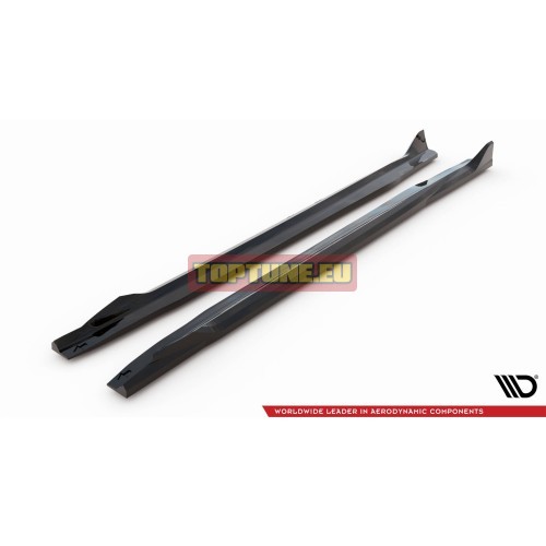Maxton Design Side skirt extensions V2 for BMW...
