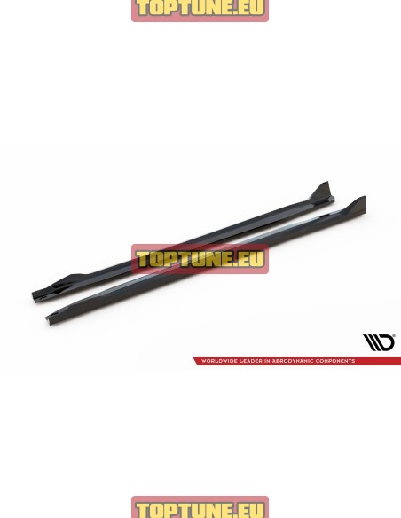 Maxton Design Side skirt extensions V2 for BMW X5 G05 LCI M Sport models