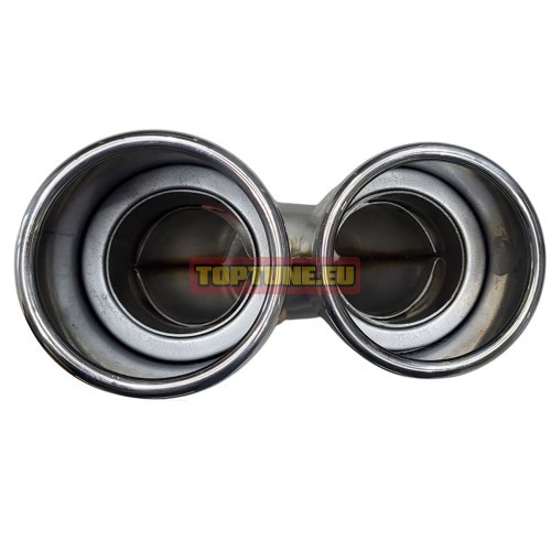 BMW G30, G31 Silver - Chrome Exhaust tips