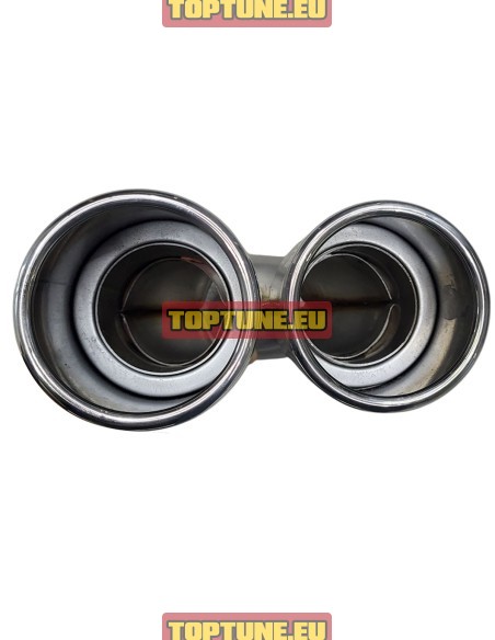 BMW G30, G31 Silver - Chrome Exhaust tips