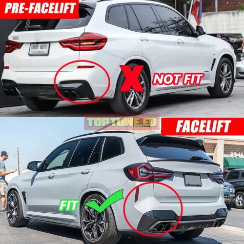 BMW X3 G01 LCI modeliams skirtas AERO...