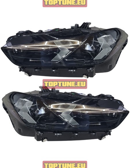 BMW X5 G06, X6 G06 LCI Stiliaus Shadowline LED Priekiniai žibintai
