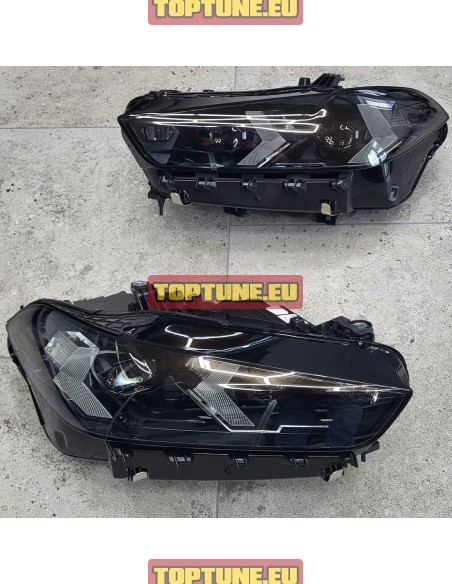 Shadowline Version LCI Style LED Headlights for BMW X5 G05, X6 G06 models