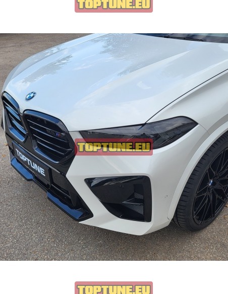 Shadowline Version LCI Style LED Headlights for BMW X5 G05, X6 G06 models