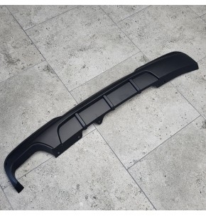 Matte Black Performance rear bumper diffuser for BMW F10,...