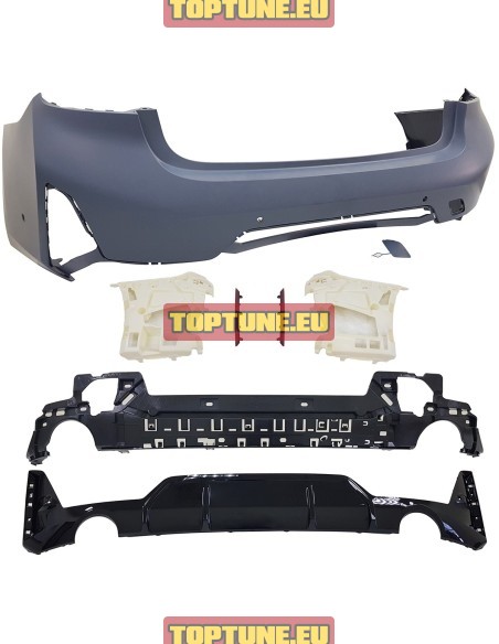 BMW G20 LCI M Sport Rear bumper assembly