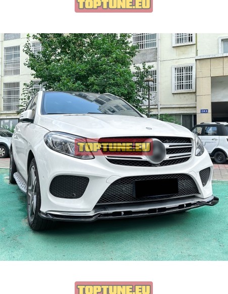 Front lip for Mercedes Benz GLE W166 and C292 Coupe models