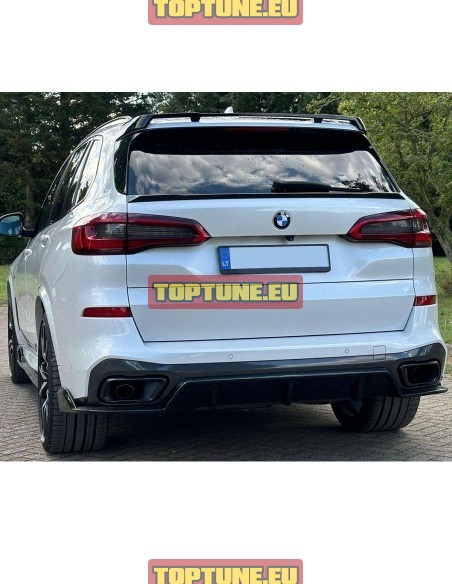 Black Knight V2 Body kit with Long side skirt extensions for BMW X5 G05 M Sport models