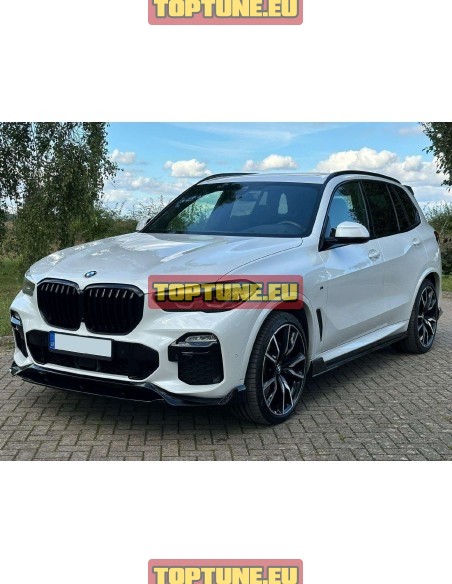 Black Knight V2 Body kit with Long side skirt extensions for BMW X5 G05 M Sport models