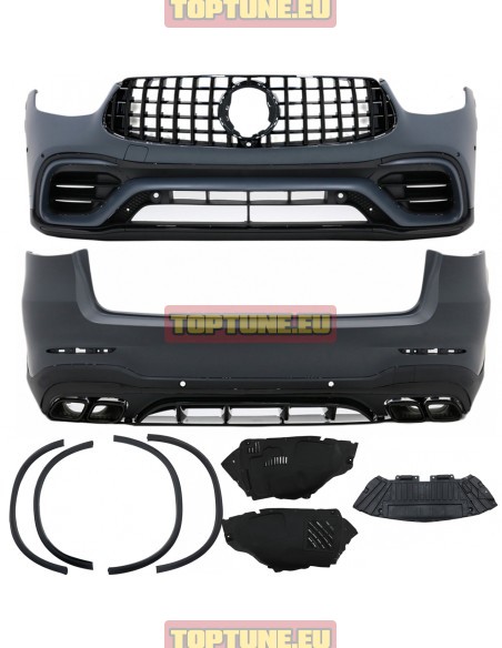 Mercedes Benz GLC X253 Facelift +2020 GLC63 AMG Style Body kit