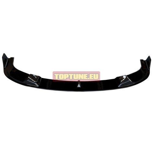 BMW E60 E61 Gloss Black M Sport front bumper lip
