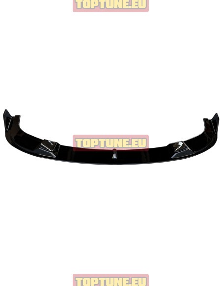 BMW E60 E61 Gloss Black M Sport front bumper lip