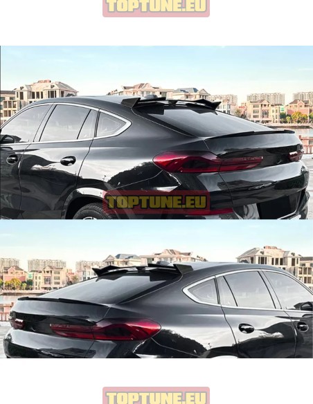 Bagažinės spoileris virš lango skirtas BMW X6 G06 modeliams