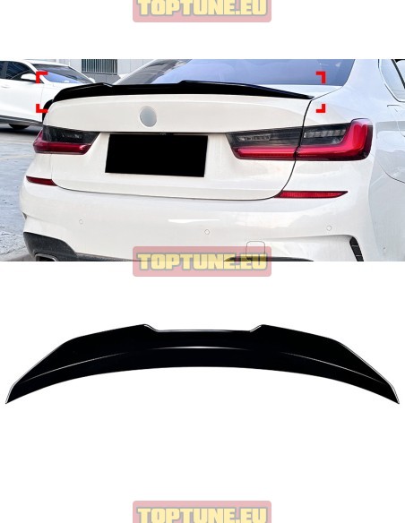 PSM Style Trunk spoiler for BMW G20, M3 G80 models