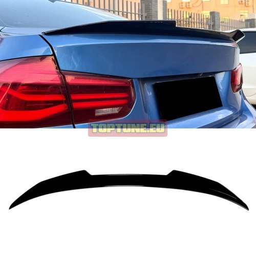 V2 Style Gloss Black Trunk Spoiler for BMW F30...