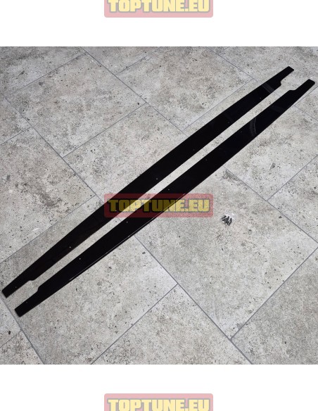 Side skirt extension spoilers for BMW E90, E91, E92 models