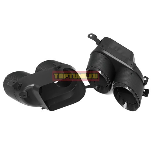 Carbon Exhaust tips for BMW X5 G05, X6 G06, X7...