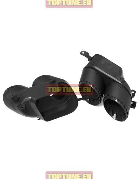 Carbon Exhaust tips for BMW X5 G05, X6 G06, X7 G07 M Sport models