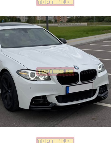 Juodas blizgus Performance priekinio buferio spoileris tinkantis BMW F10, F11 modeliams