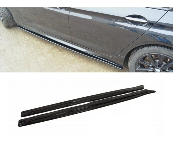 Side skirt diffusers, extensions for BMW F06 Gran Coupe models
