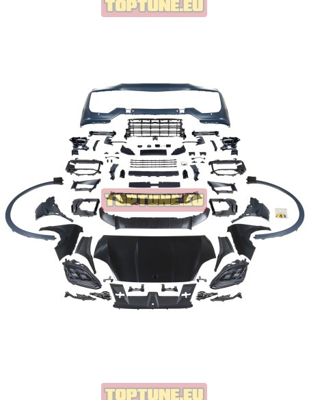 Porsche Cayenne 9Y0.1 Perdarymo komplektas į Turbo GT 9Y0.2 modelį