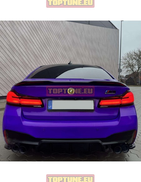 Pro Performance style trunk spoiler for BMW G30, F90 M5 models