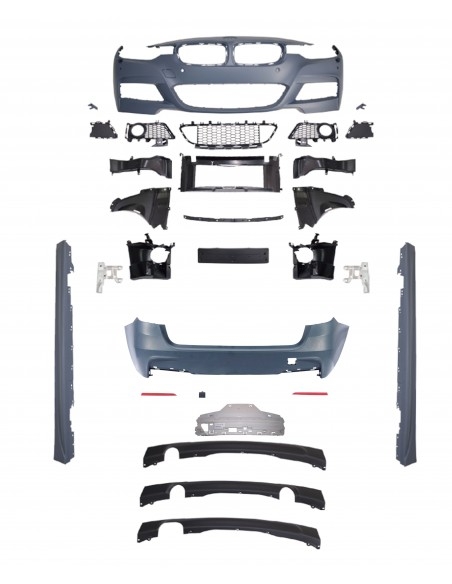 BMW F31 Touring M Sport body kit assembly