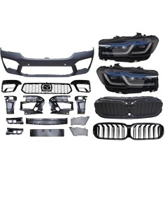 Front Conversion kit: LCI M5 Look bumper, Laser...
