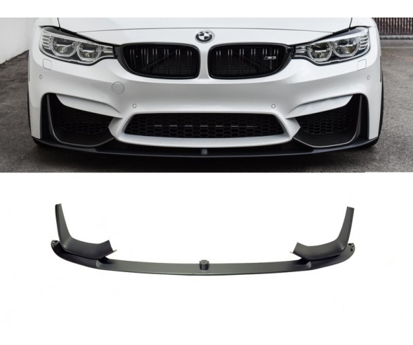 Gloss Black Performance Front bumper spoiler for BMW M3 F80, M4 F82 models