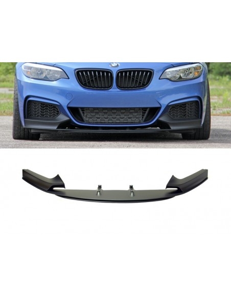 Performance Front bumper lip spoiler for BMW F22, F23 models
