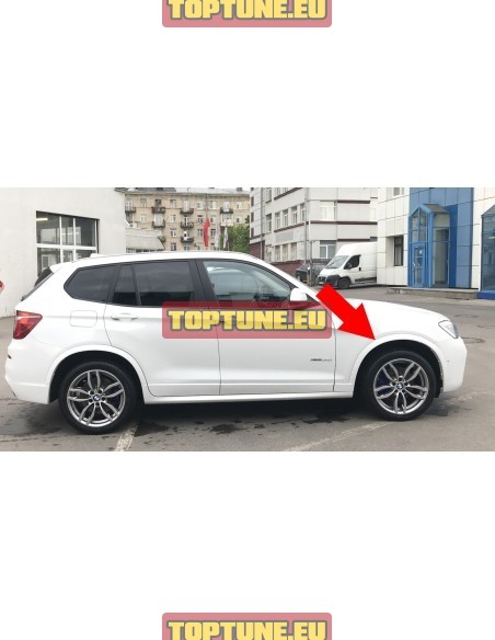 M Sport Priekinio rato arka D.P. tinkanti BMW X3 F25, X4 F26 modeliams 51778052074