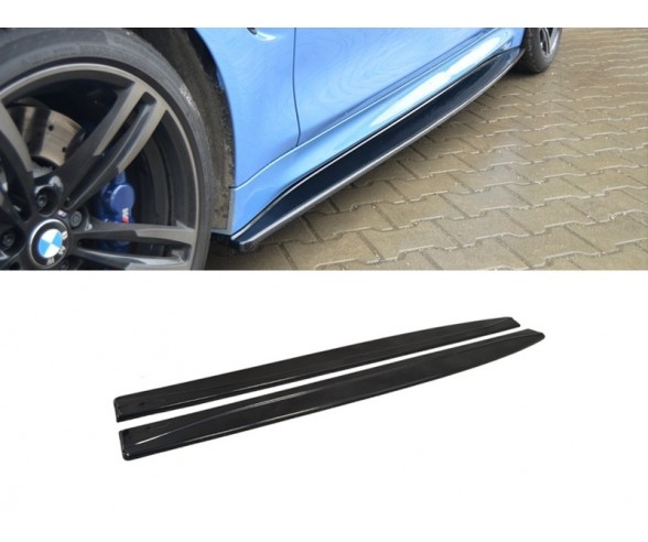Side skirt diffusers for BMW M4 F82 F83 models