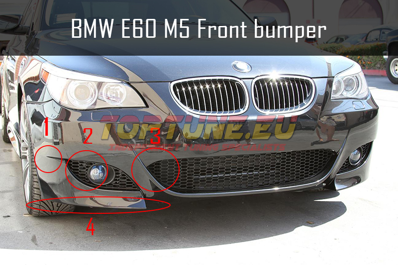 BMW E60 / E61 M-Look Front Bumper
