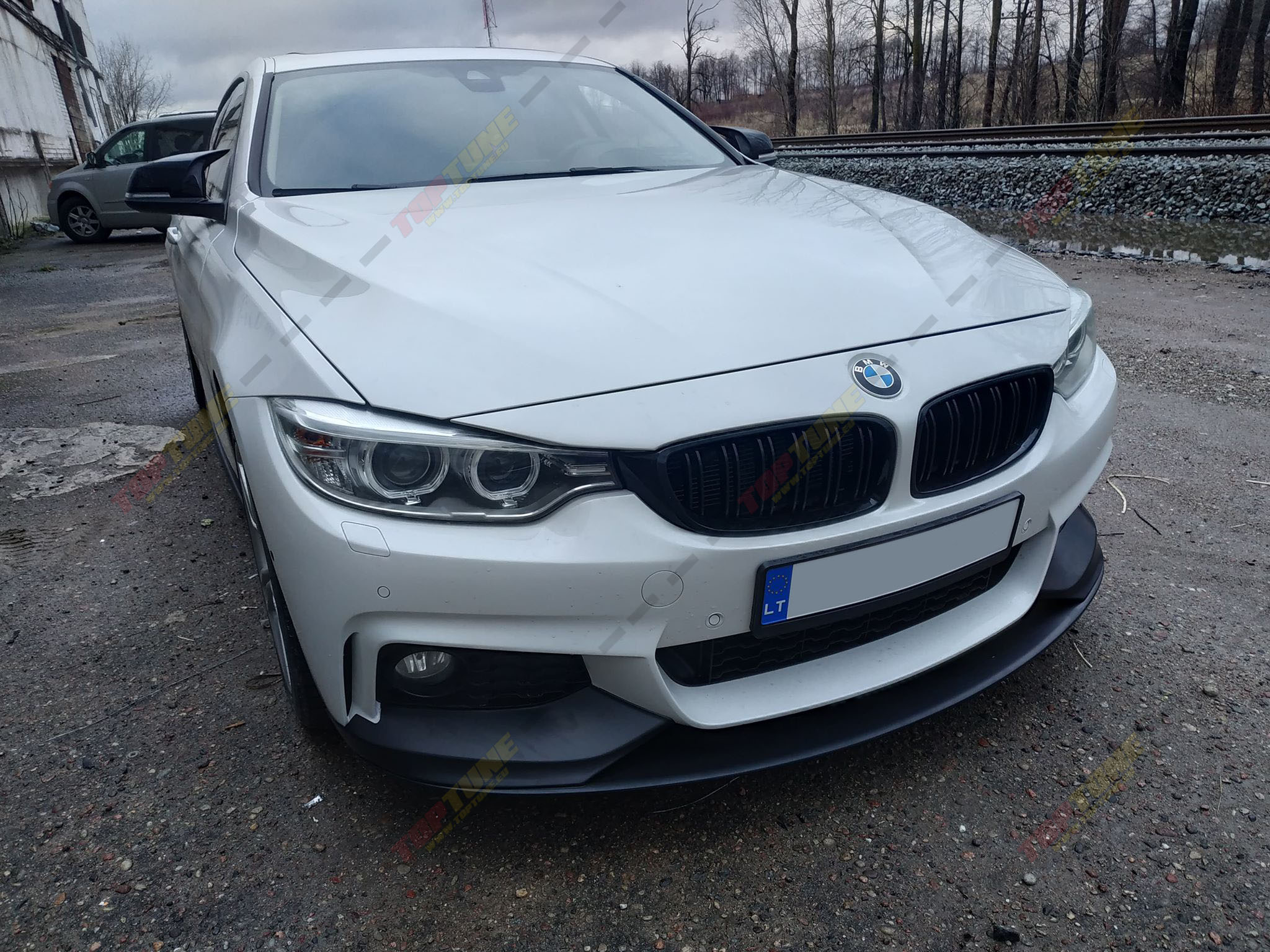 bmw f33 installed performance spoiler